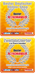 Bester RC-Fachh�ndler 2009