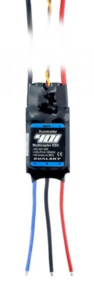 XC-401-MR, Muti-copter, 40 amps continuous, 2-6S Lipo, no BE