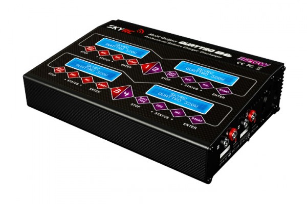 SkyRC Ladegerät Quattro B6 DC LiPo 1-6s 6A 4x80W