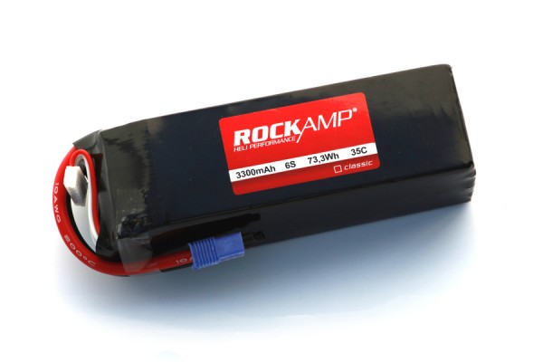 ROCKAMP 3300mAh 6S classic 35C Lipo Akku