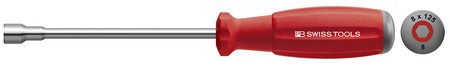 Swiss Tools 7mm Steckschlüssel mit Griff für Sechskantschrauben