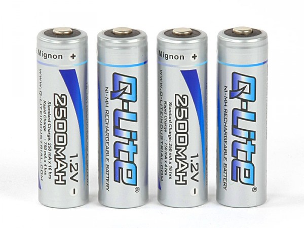Q-Lite NiMH AA 2500mAh Blister (4 Stück)