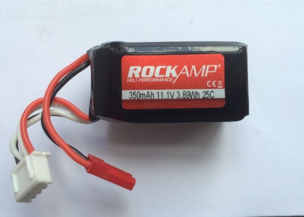 ROCKAMP 350mAh 3S Zero Gravity 25C mit JST-BEC
