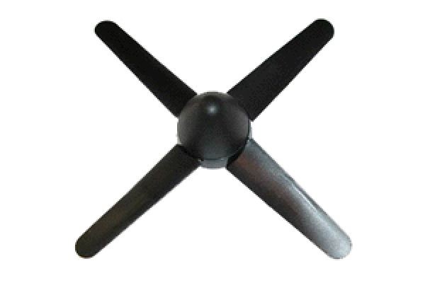 GWS 10x8 4-Blatt Slowfly Propeller