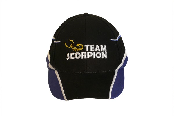 Scorpion Cotton Basecap blau