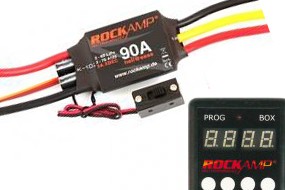 ROCKAMP 90A Regler 5A XBEC V2 + Programmierbox