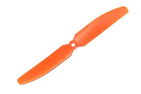 GWS 8x4 2-Blatt Slowfly Propeller Orange