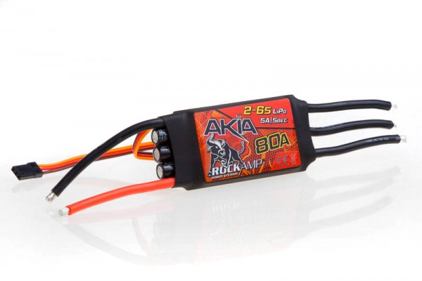 Rockamp Akia 80A / 2-6S Lipo / 5A SBEC