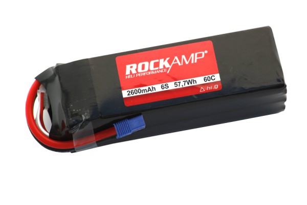 ROCKAMP 2600mAh 6S hi.Q 60C mit EC3