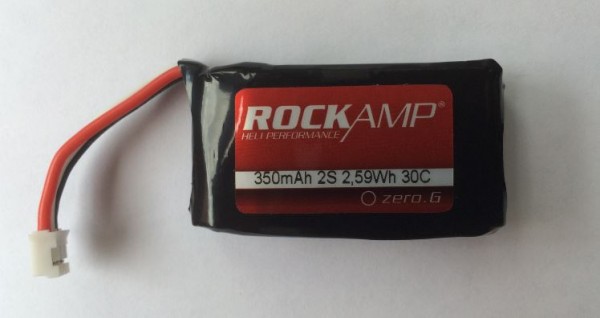 ROCKAMP 350mAh 2S Classic 30C UMX Lipo Akku