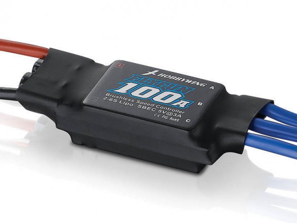 FlyFun Regler 100A 2-6s für 550er und .70Class