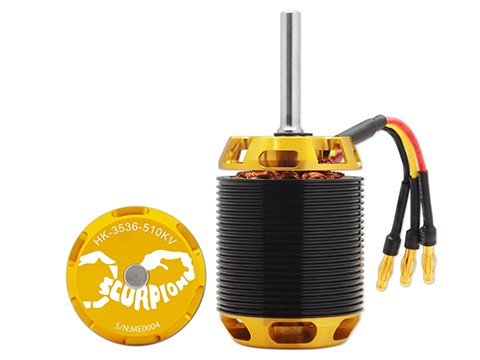 Scorpion HK-3536-510KV Motor für 600er Helis