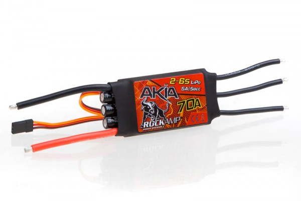 Rockamp Akia 70A / 2-6S Lipo / 5A SBEC