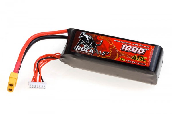 Rockamp 1800mAh 6S 40C (44x35x111) für Goblyn