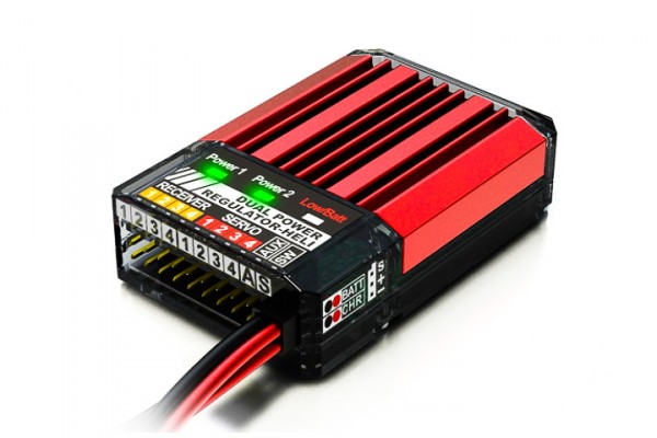 SkyRC Dual Leistungs BEC LiPo 2s Ausgang 5.2V 5A, 5.2V 10A