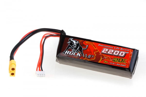 Rockamp 2200mAh 3S 20C (26x36x106)
