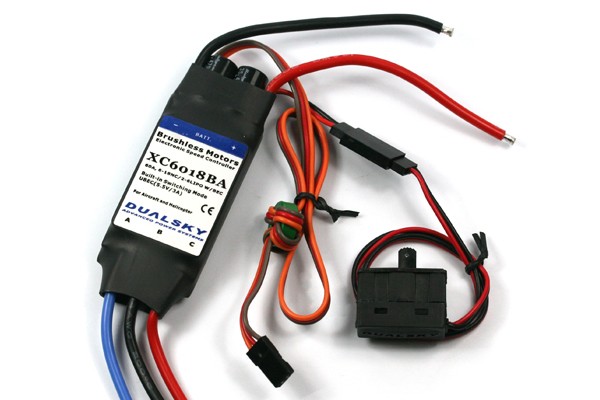 Dualsky 60A Brushless Regler ESC V2