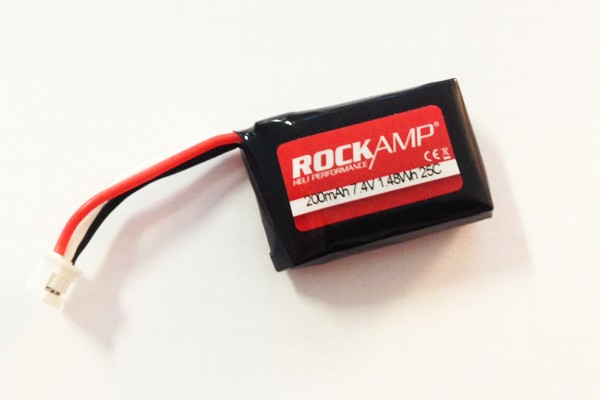ROCKAMP 200mAh 2S zero.G 25C UMX Lipo Akku