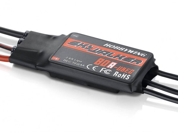 Skywalker Regler 80A UBEC 5A 2-6s für .70 Class