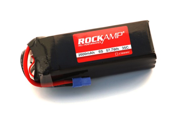 ROCKAMP 2600mAh 6S classic 35C mit EC3