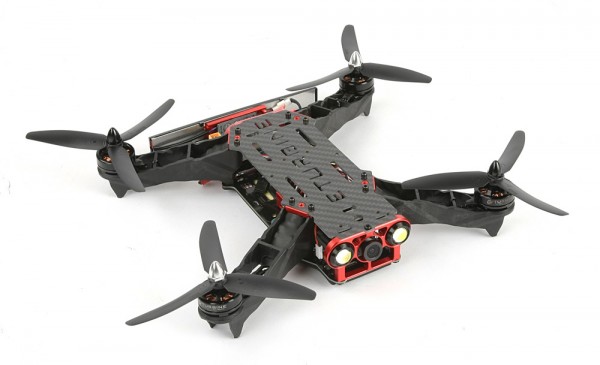 ETurbine RaceCopter FPV Racer 250 ARF mit Motor, Regler, CC3D,LEDs, Kamera