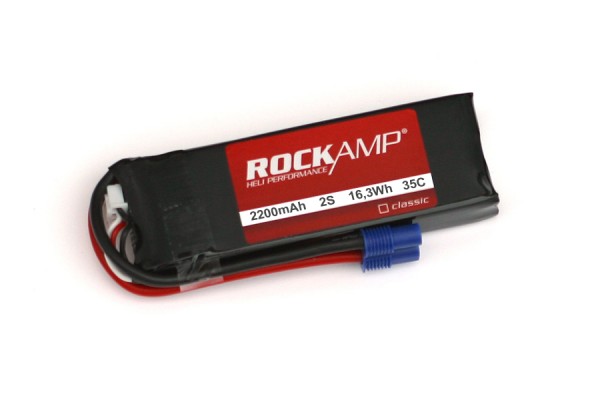 ROCKAMP 2200mAh 2S classic 35C mit EC3