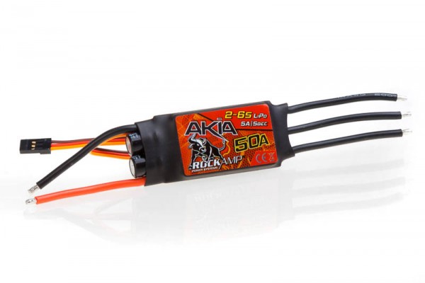 Rockamp Akia 50A / 2-6S Lipo / 5A SBEC