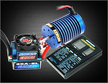 Ezrun Combo B6 Regler 60A / Motor 3650M-9T für 1/10