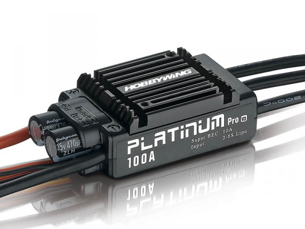 Platinum Pro 100A 2-6s BEC 10A für 480-550 Heli 3D und .70 C