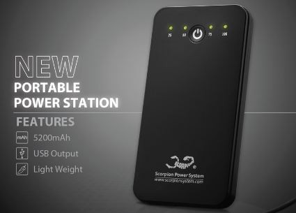 Scorpion Portable Power Station (5200mAh)